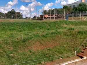 Escada prédio A14 vista direita
